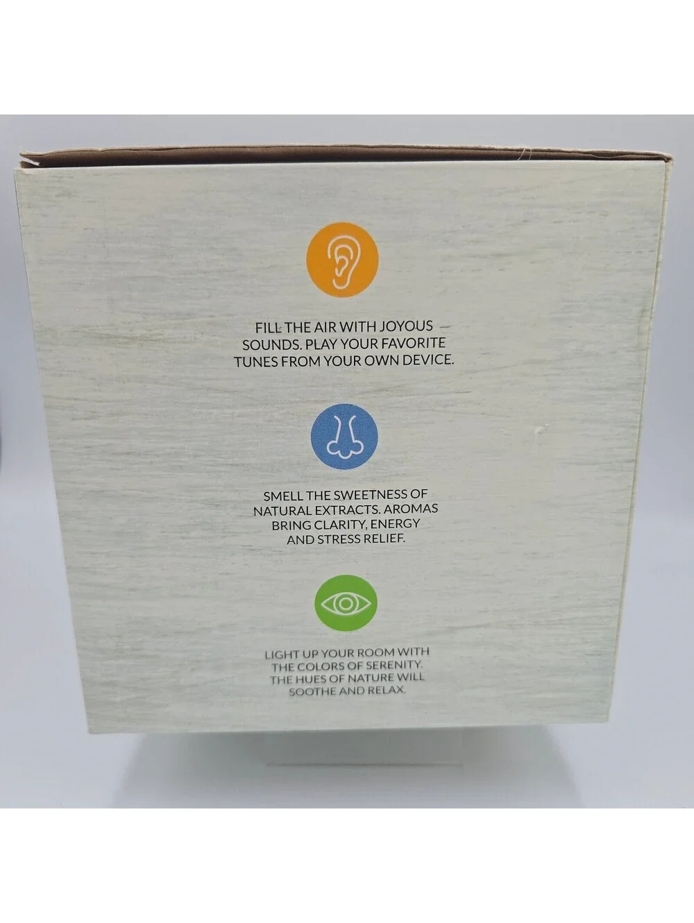 ArtNaturals Bluetooth Essential Oil Diffuser 400ml Speaker Clock Alarm Wood